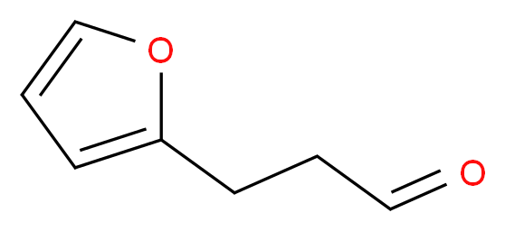 3-(furan-2-yl)propanal_分子结构_CAS_4543-51-5