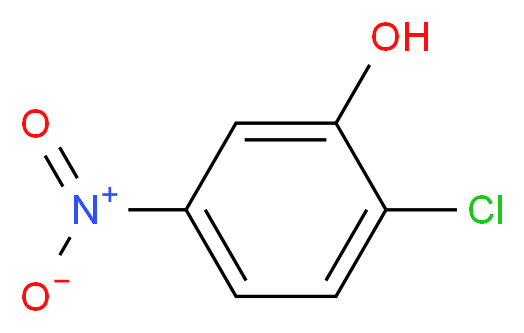 2-Chloro-5-nitrophenol_分子结构_CAS_)