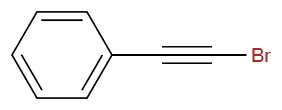 (2-bromoethynyl)benzene_分子结构_CAS_932-87-6