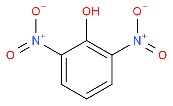 2,6-dinitrophenol_分子结构_CAS_573-56-8