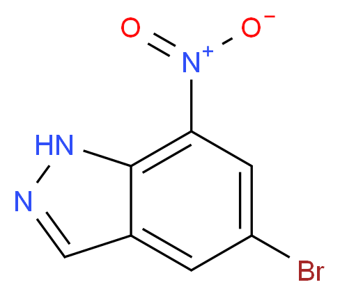 5-Bromo-7-nitro-1H-indazole_分子结构_CAS_316810-82-9)