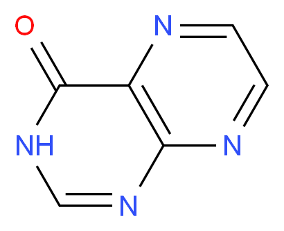 3,4-dihydropteridin-4-one_分子结构_CAS_700-47-0