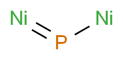 nickelio(nickelylidene)phosphane_分子结构_CAS_12035-64-2