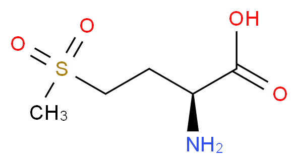 L-Methionine sulfone_分子结构_CAS_7314-32-1)