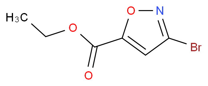 Ethyl 3-bromoisoxazole-5-carboxylate_分子结构_CAS_105174-97-8)