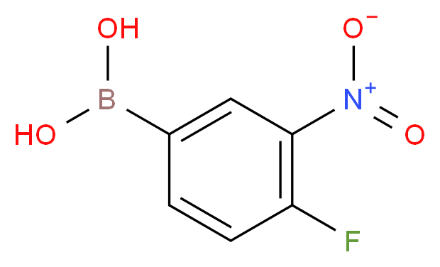 (4-fluoro-3-nitrophenyl)boronic acid_分子结构_CAS_352530-22-4