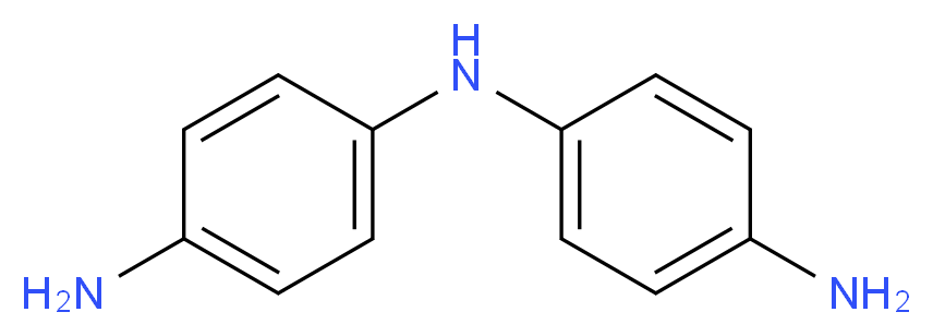 1-N-(4-aminophenyl)benzene-1,4-diamine_分子结构_CAS_537-65-5