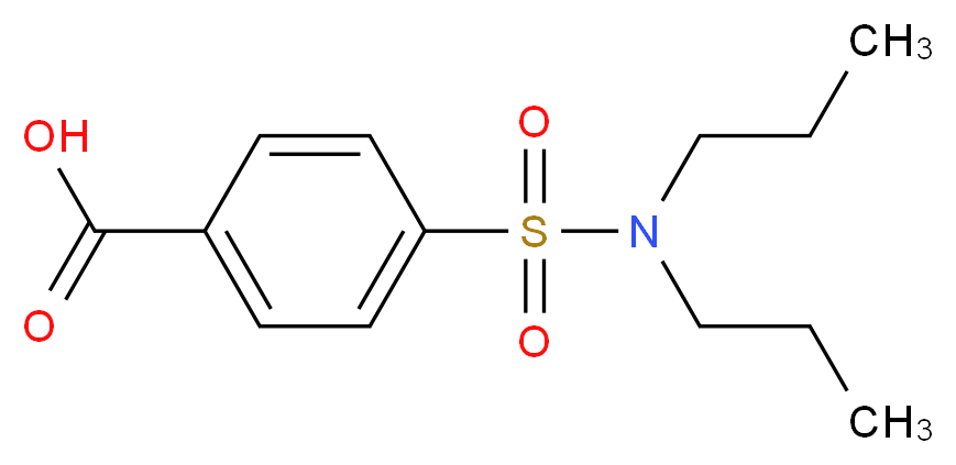 Probenecid_分子结构_CAS_57-66-9)