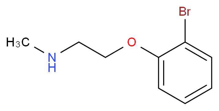 2-(2-bromophenoxy)-N-methylethanamine_分子结构_CAS_915920-44-4)
