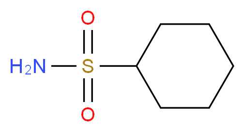 cyclohexanesulfonamide_分子结构_CAS_2438-38-2