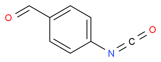 4-isocyanatobenzaldehyde_分子结构_CAS_111616-43-4