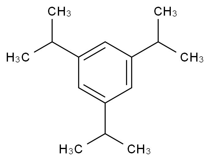 1,3,5-tris(propan-2-yl)benzene_分子结构_CAS_)