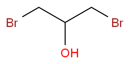 1,3-dibromopropan-2-ol_分子结构_CAS_96-21-9