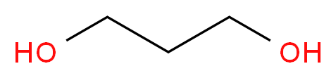 propane-1,3-diol_分子结构_CAS_504-63-2