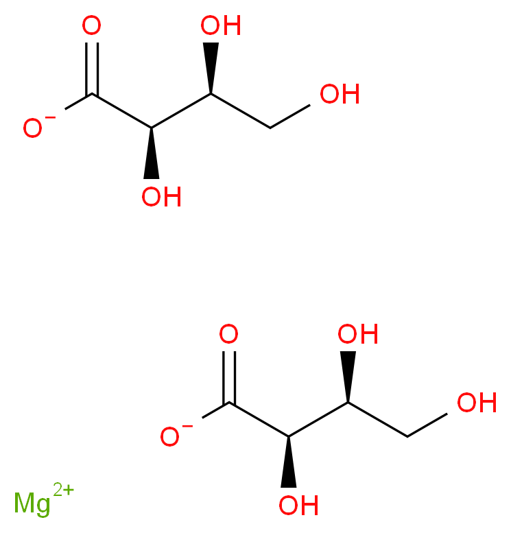 L-Threonic acid magnesium salt_分子结构_CAS_778571-57-6)