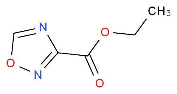 Ethyl 1,2,4-oxadiazole-3-carboxylate_分子结构_CAS_39512-59-9)