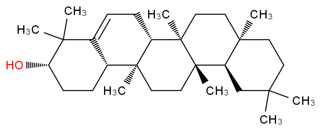 5-Glutinen-3-ol_分子结构_CAS_545-24-4)