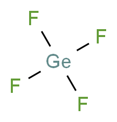 Germanium tetrafluoride 99%_分子结构_CAS_7783-58-6)