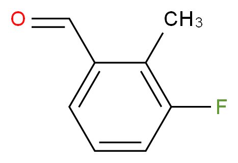 3-Fluoro-2-methylbenzaldehyde 98%_分子结构_CAS_147624-13-3)