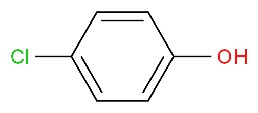 4-Chlorophenol_分子结构_CAS_106-48-9)