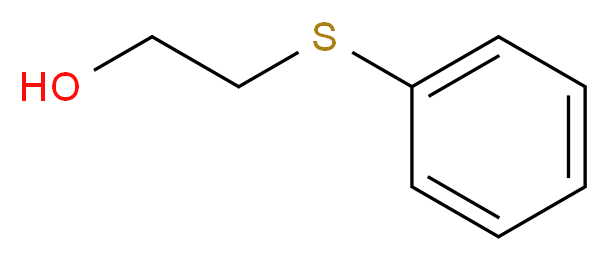 2-苯硫基乙醇_分子结构_CAS_699-12-7)