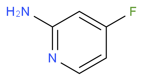 2-Amino-4-fluoropyridine_分子结构_CAS_944401-77-8)