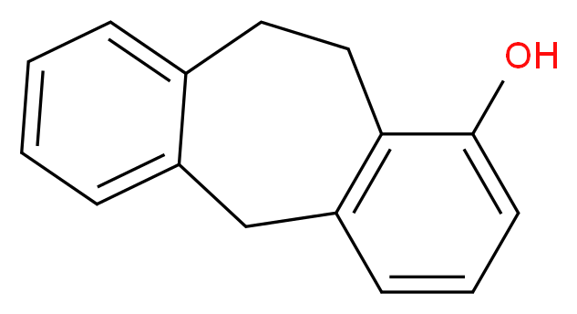 tricyclo[9.4.0.0<sup>3</sup>,<sup>8</sup>]pentadeca-1(15),3(8),4,6,11,13-hexaen-7-ol_分子结构_CAS_1210-34-0