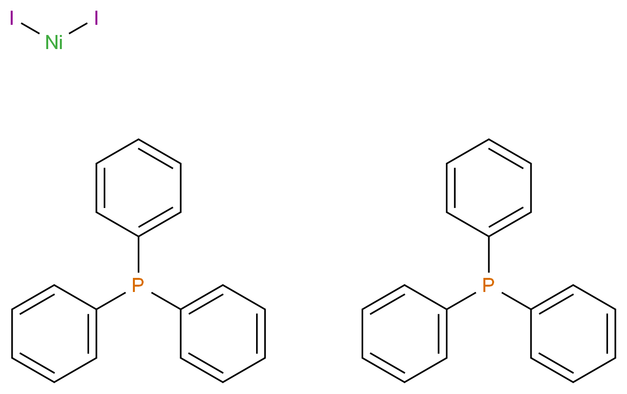 双(三苯基膦)二碘化镍(II)_分子结构_CAS_82308-17-6)