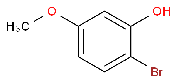 2-Bromo-5-methoxyphenol_分子结构_CAS_63604-94-4)