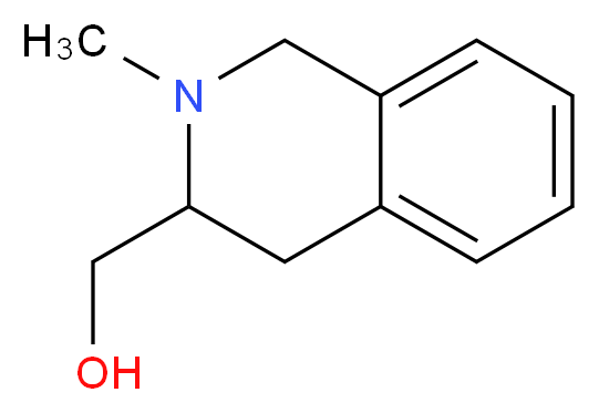 (2-methyl-1,2,3,4-tetrahydroisoquinolin-3-yl)methanol_分子结构_CAS_16880-87-8)