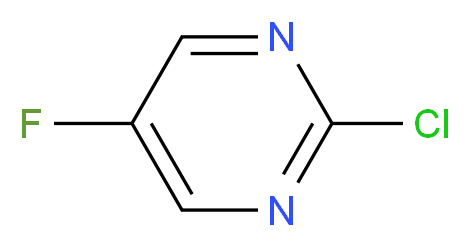 2-氯-5-氟嘧啶_分子结构_CAS_62802-42-0)