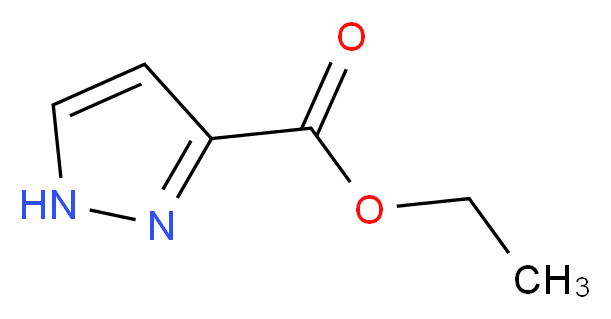 3-吡唑甲酸乙酯_分子结构_CAS_5932-27-4)