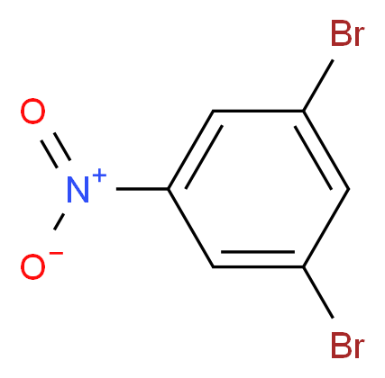 1,3-dibromo-5-nitrobenzene_分子结构_CAS_6311-60-0