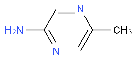 2-Amino-5-methylpyrazine_分子结构_CAS_5521-58-4)