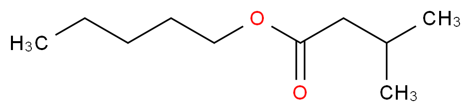 pentyl 3-methylbutanoate_分子结构_CAS_25415-62-7