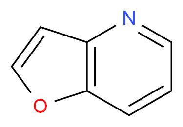 furo[3,2-b]pyridine_分子结构_CAS_272-62-8