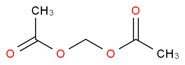 亚甲基双乙酸酯_分子结构_CAS_628-51-3)