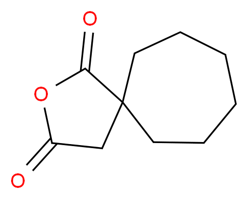 2-oxaspiro[4.6]undecane-1,3-dione_分子结构_CAS_4401-21-2