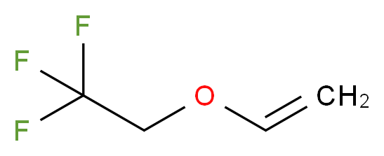 2,2,2-Trifluoroethyl vinyl ether 97%_分子结构_CAS_406-90-6)