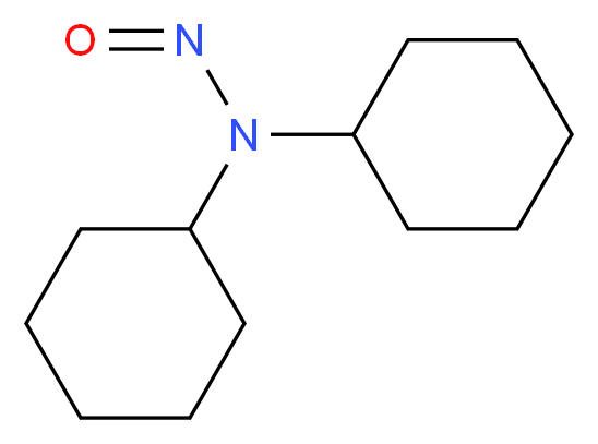 N-cyclohexyl-N-nitrosocyclohexanamine_分子结构_CAS_947-92-2