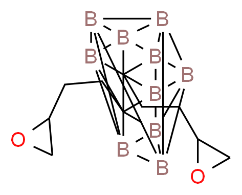 bis[2-(oxiran-2-yl)ethyl]-1$l^{5},2$l^{5},3$l^{5},4$l^{5},5$l^{5},6$l^{5},7$l^{5},8$l^{5},9$l^{5},10$l^{5}-decaboranonadecacyclo[5.4.1.0^{1,3}.0^{1,4}.0^{2,6}.0^{2,7}.0^{2,12}.0^{3,5}.0^{3,6}.0^{4,9}.0^{4,11}.0^{5,8}.0^{5,9}.0^{6,8}.0^{7,10}.0^{8,10}.0^{9,11}.0^{10,12}.0^{11,12}]dodecane_分子结构_CAS_28065-46-5