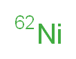 (<sup>6</sup><sup>2</sup>Ni)nickel_分子结构_CAS_13981-81-2