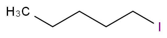 1-iodopentane_分子结构_CAS_628-17-1