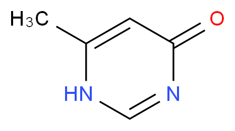 6-methyl-1,4-dihydropyrimidin-4-one_分子结构_CAS_3524-87-6