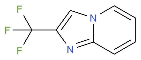 2-(Trifluoromethyl)imidazo[1,2-a]pyridine_分子结构_CAS_)