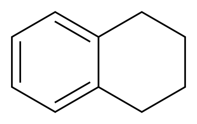 1,2,3,4-tetrahydronaphthalene_分子结构_CAS_119-64-2