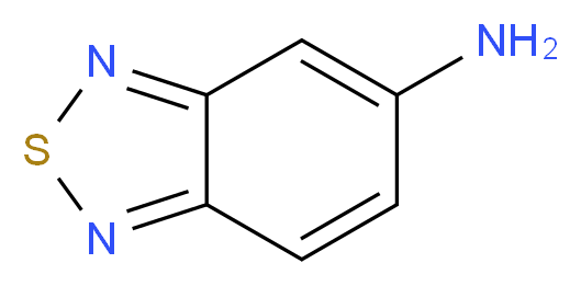 2,1,3-Benzothiadiazol-5-amine_分子结构_CAS_874-37-3)