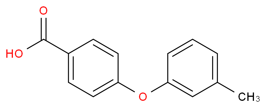 4-(3-methylphenoxy)benzoic acid_分子结构_CAS_62507-85-1)