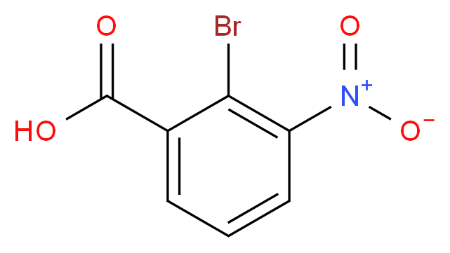 2-Bromo-3-nitrobenzoic acid 95%_分子结构_CAS_573-54-6)
