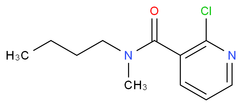 N-Butyl-2-chloro-N-methylnicotinamide_分子结构_CAS_)